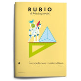 COMPETENCIA MATEMATICA 4 RUBIO - 9788416744138